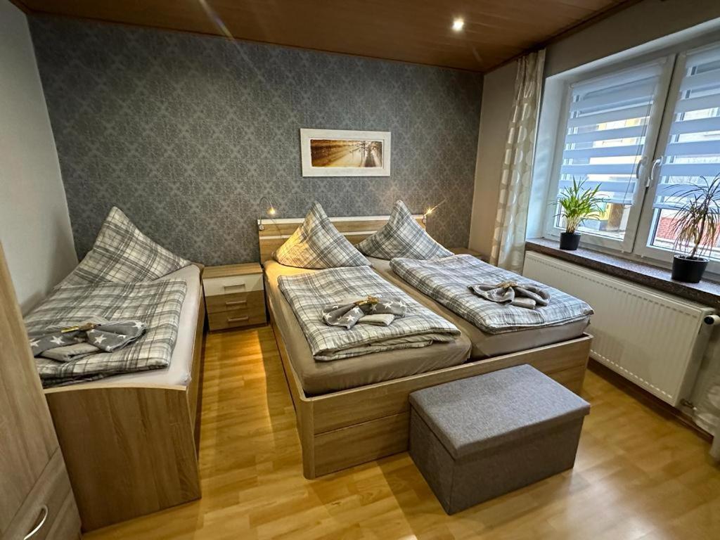 Christels Ferienwohnung 2 In Thale Mit Ueberdachter Terrasse, Kueche Mit Tv & Geschirrspueler מראה חיצוני תמונה