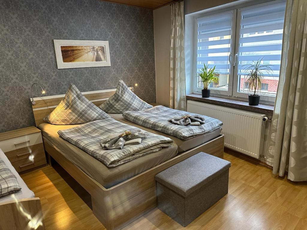 Christels Ferienwohnung 2 In Thale Mit Ueberdachter Terrasse, Kueche Mit Tv & Geschirrspueler מראה חיצוני תמונה