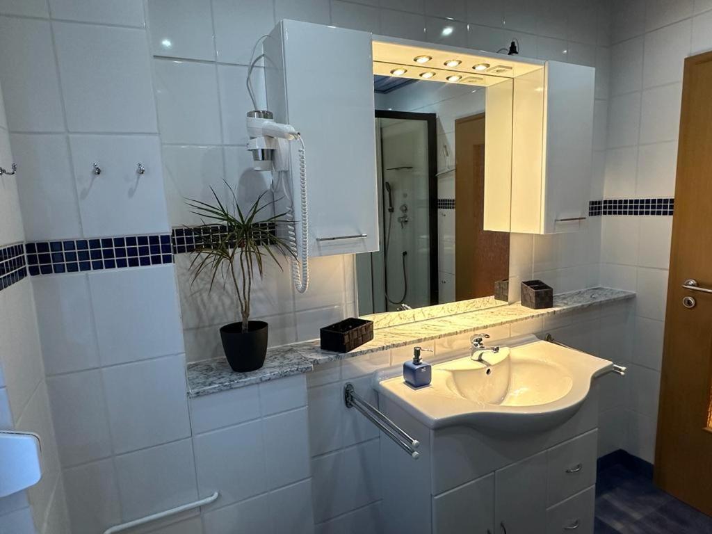 Christels Ferienwohnung 2 In Thale Mit Ueberdachter Terrasse, Kueche Mit Tv & Geschirrspueler מראה חיצוני תמונה